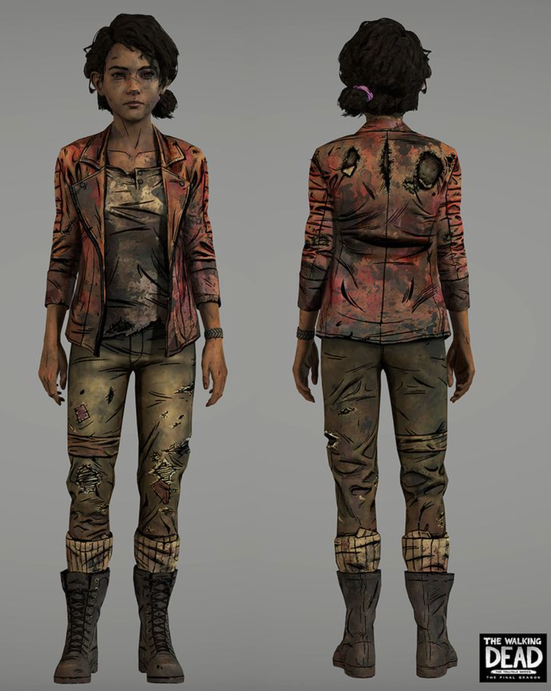 Custom Doll--Walking dead Clementine