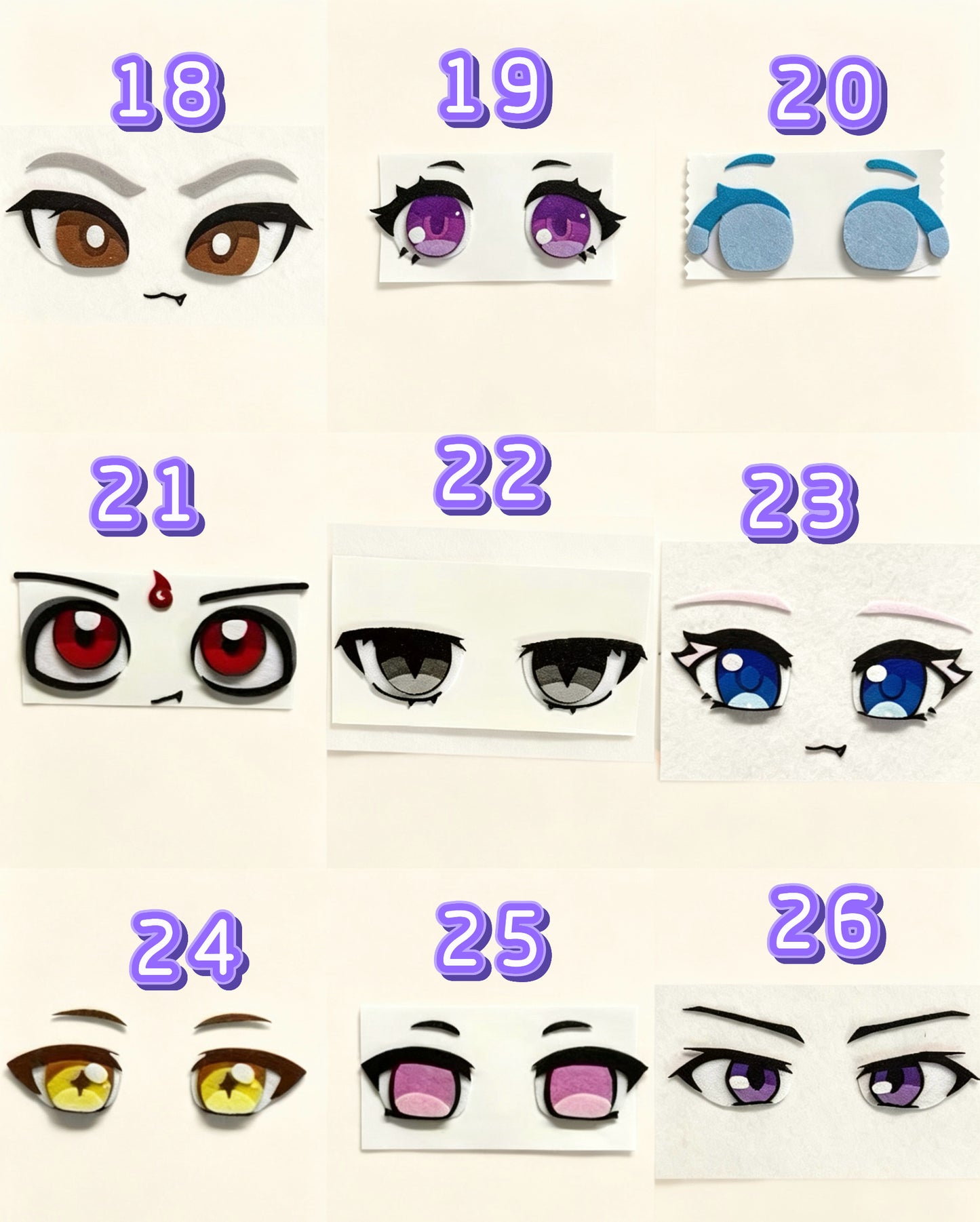 More doll eye options