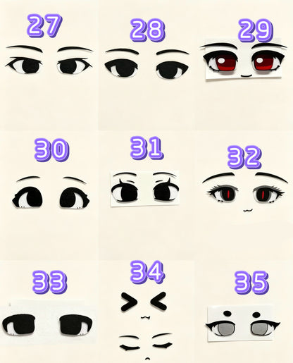 More doll eye options
