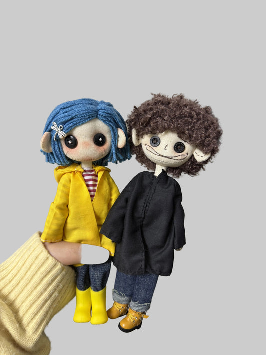 Coraline & Wybie（20CM)