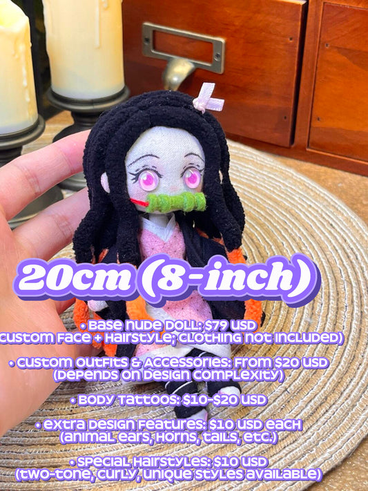 How to Custom a 20CM 8-inch Doll