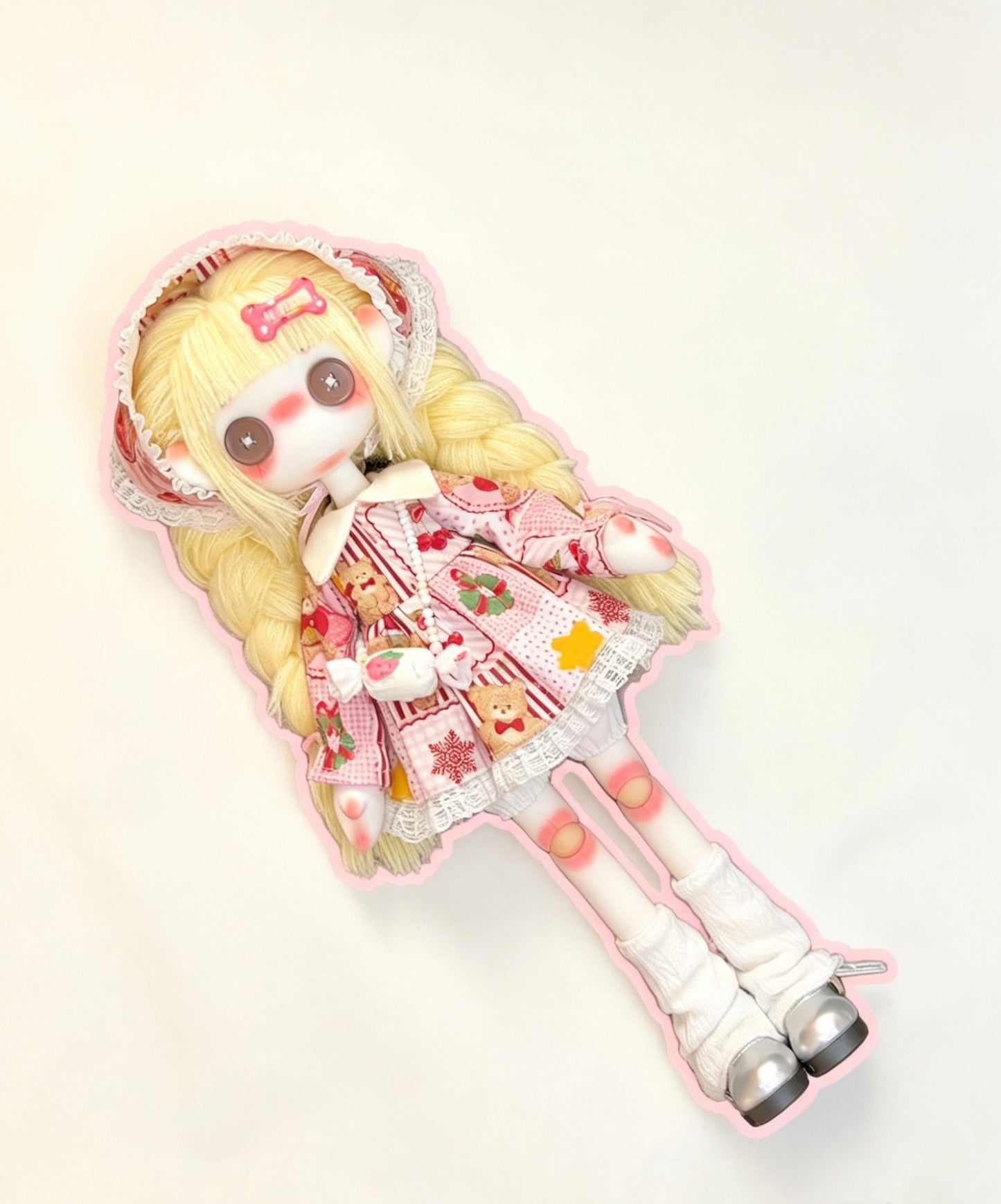 Ginger Bear Cutie Doll