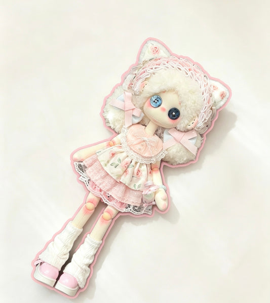 Rosy Kitten Cutie Doll